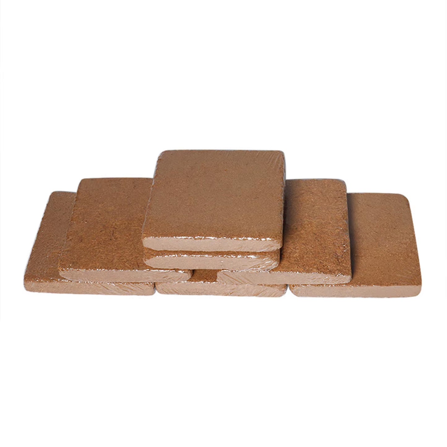 1/3/5Pcs Universal Vegetable Plant Organic-Fiber Block Water-Swellable Compressed Coconuts Bran Seedling Block for Courtyard