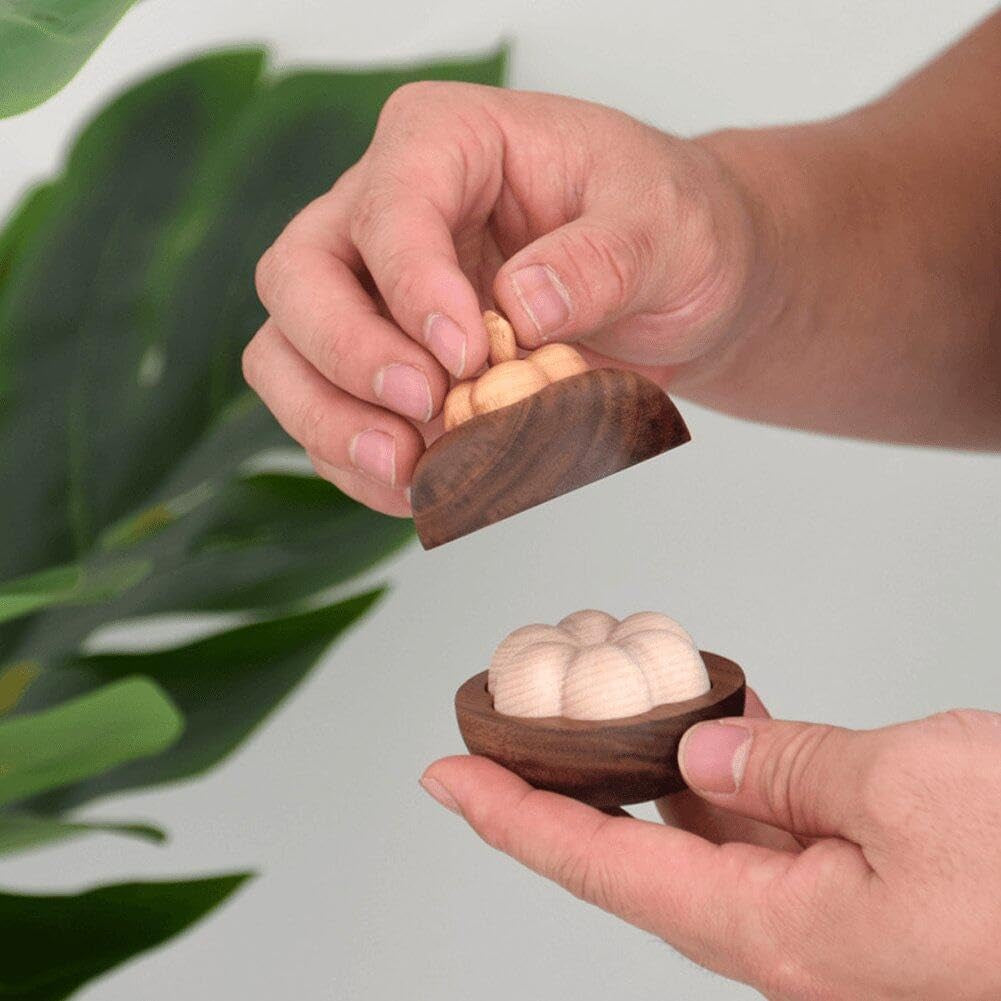 Mangosteen Shape Essential Oil Diffuser Eco Friendly Aromatherapy Diffuser Aromatherapy Non-Electric Cute Fragrance Diffuser