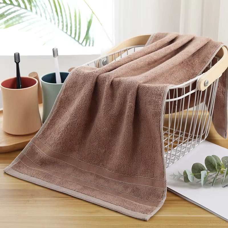 1 PC Natural, Sustainable, Hypo-Alergenic, High Absorbent, Super Soft Luxury Premium Bamboo Cotton Hand Towels